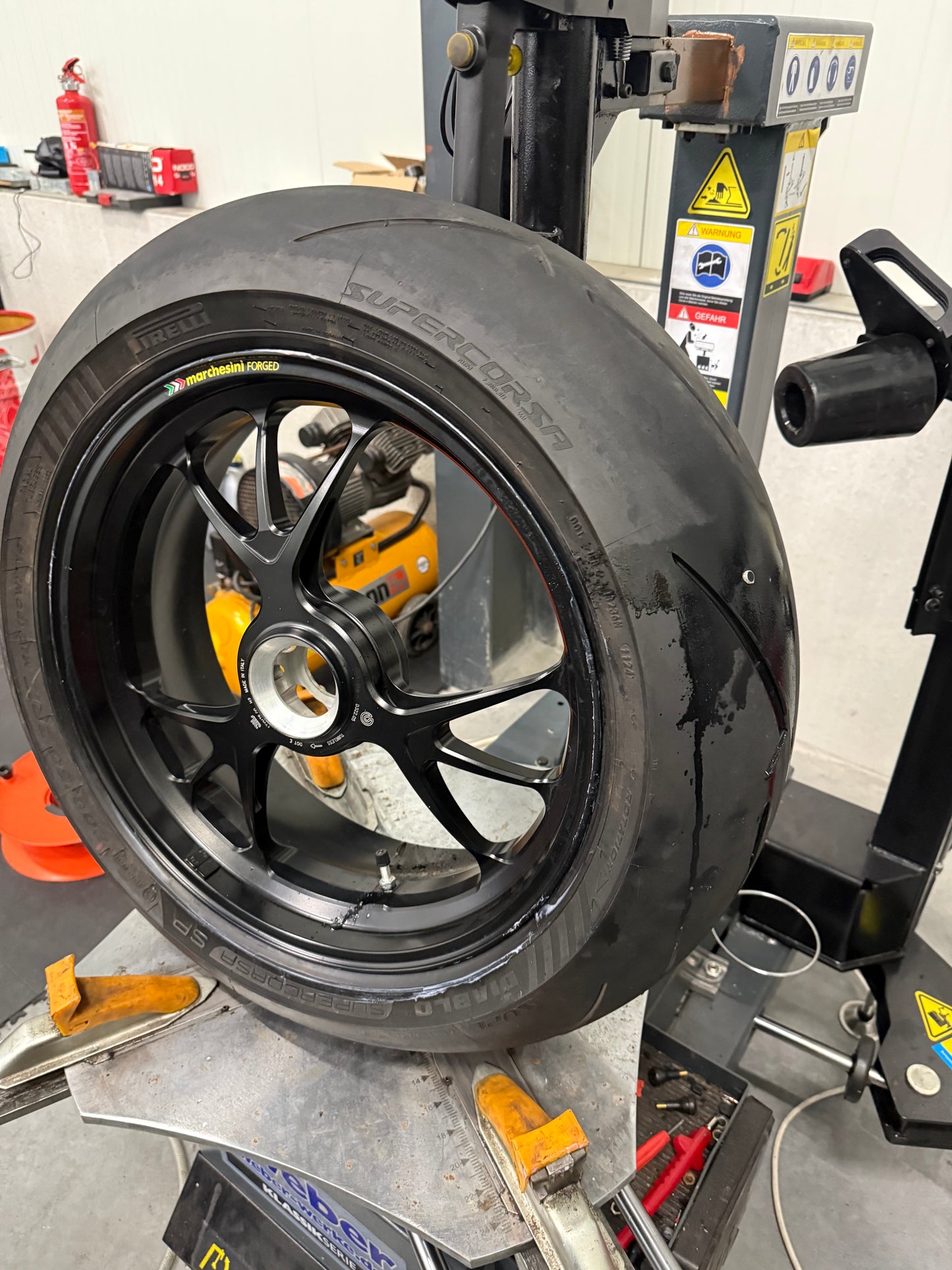 Bandenwissel Moto